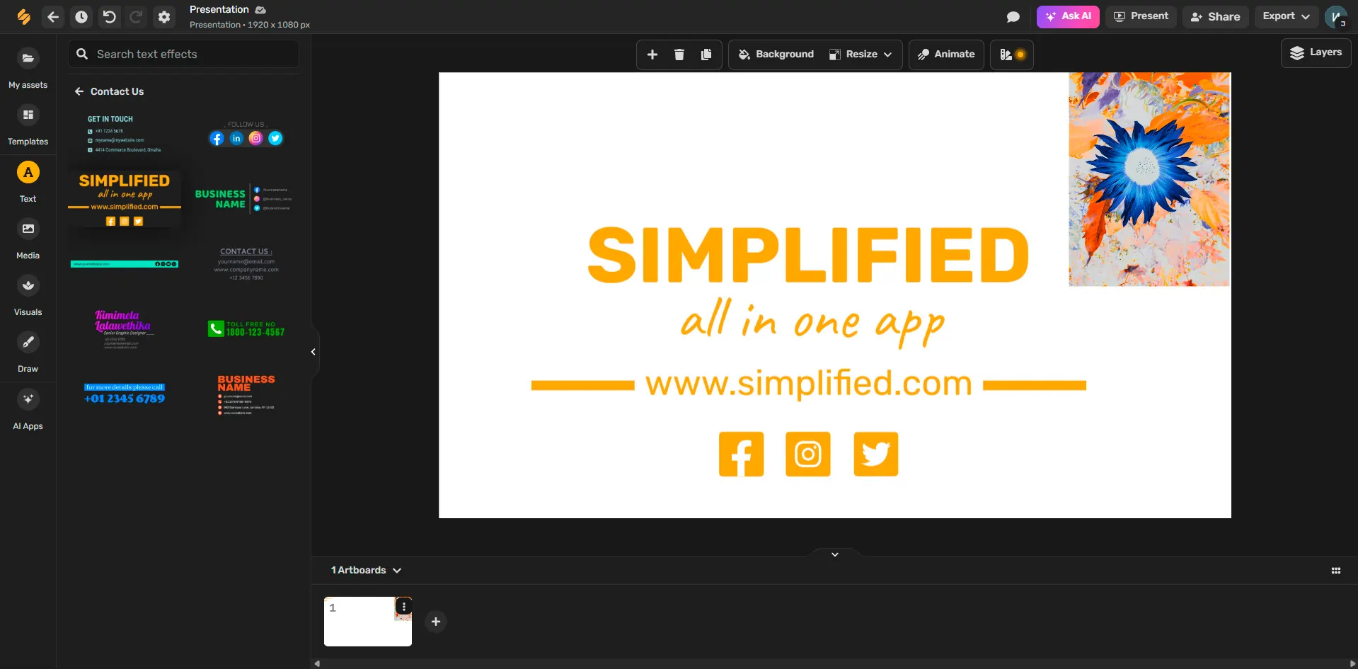 Simplified AI-Powered Content Generation