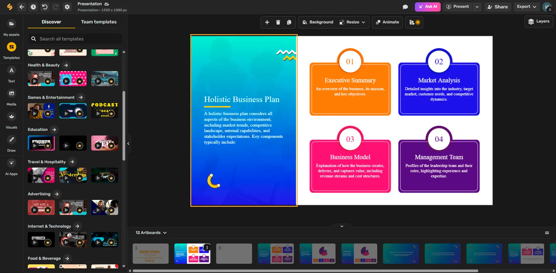 Simplified Diverse Pre-designed Templates
