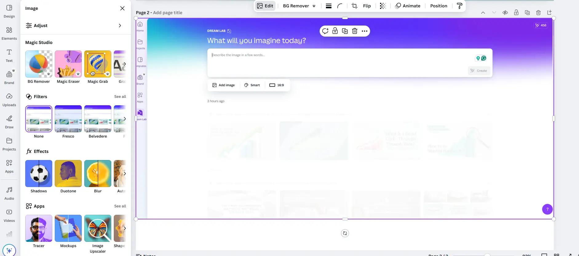 Canva AI-Powered Design Tools