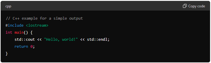 C++
