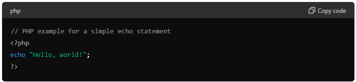 PHP