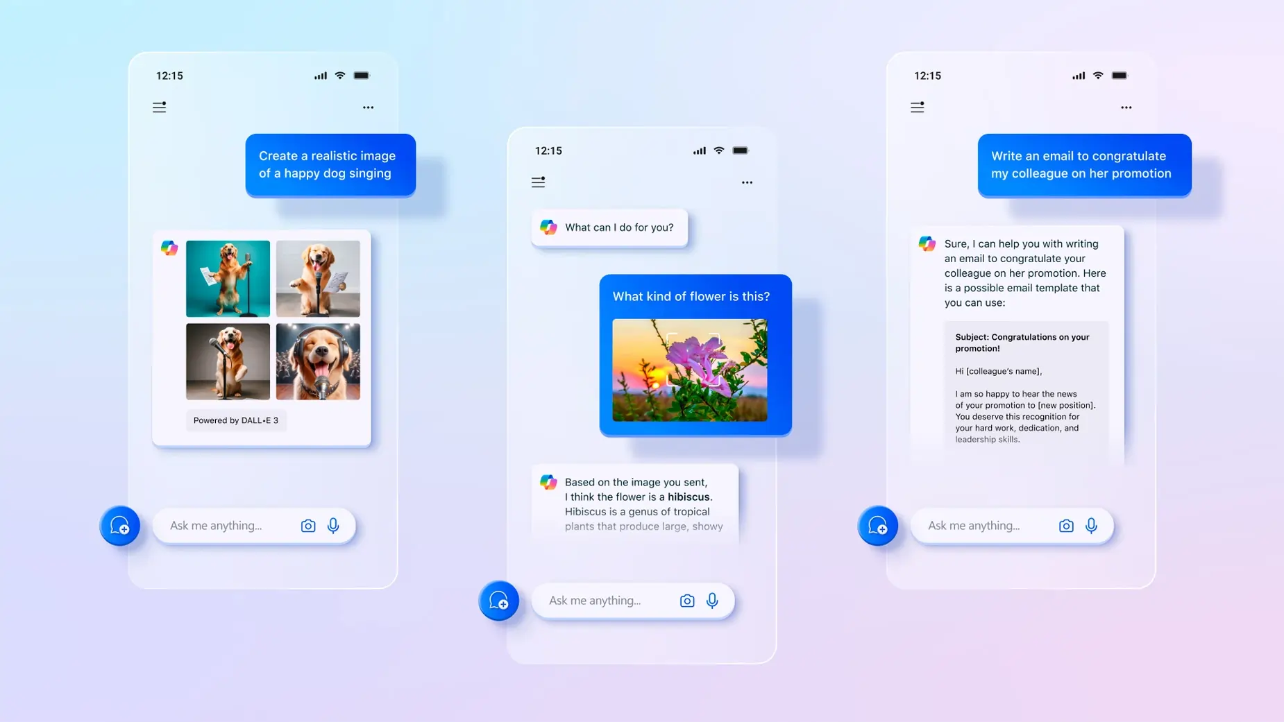 Copilot Mobile Apps for Android and iOS