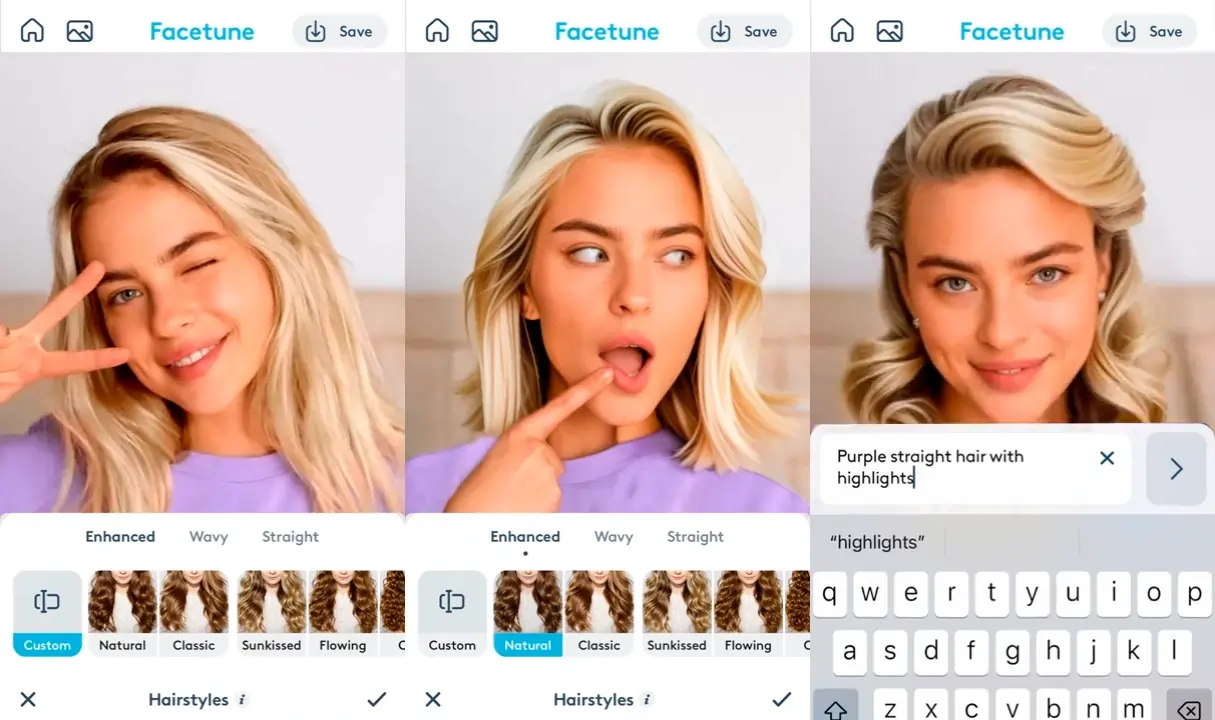 Facetune Hair 