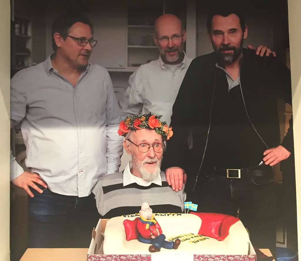 Ingvar Kamprad and his sons
