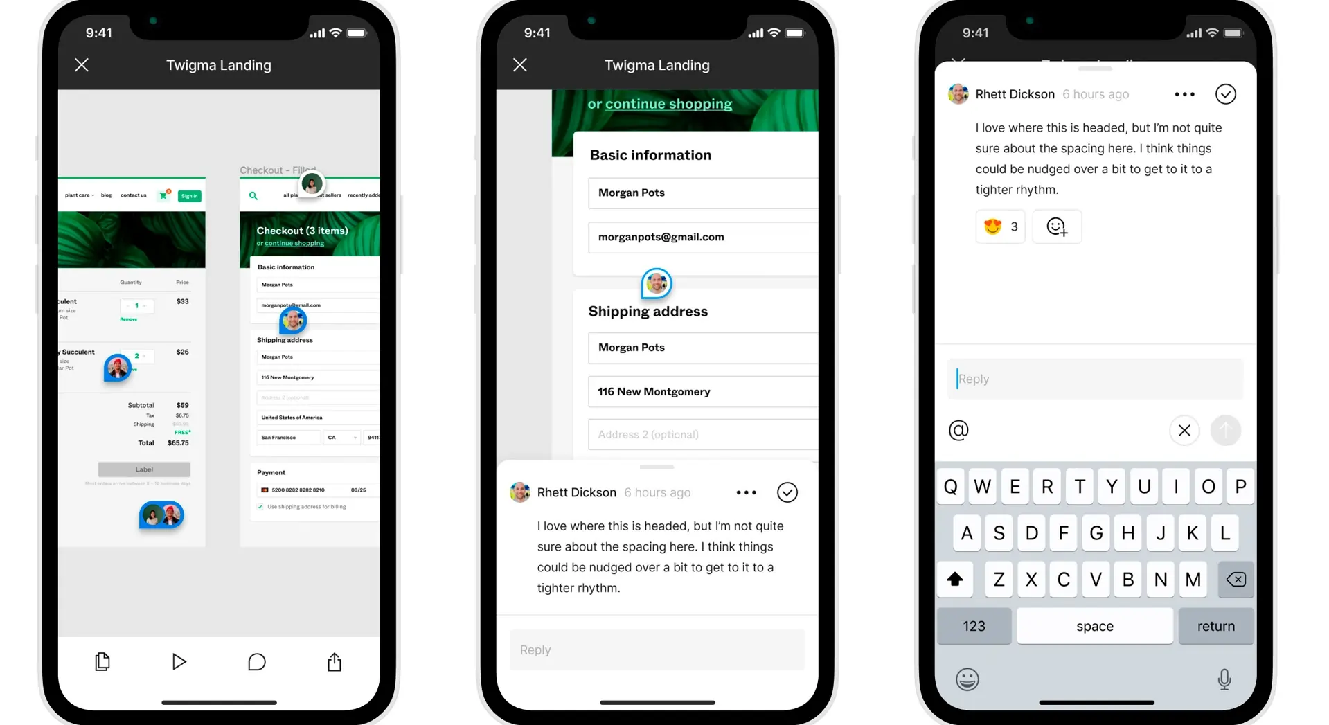 Figma Commenting and feedback 