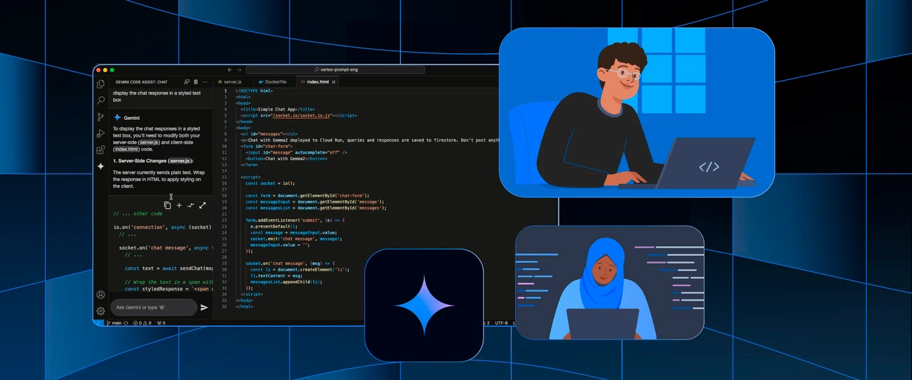 Gemini chatbot AI Code Development