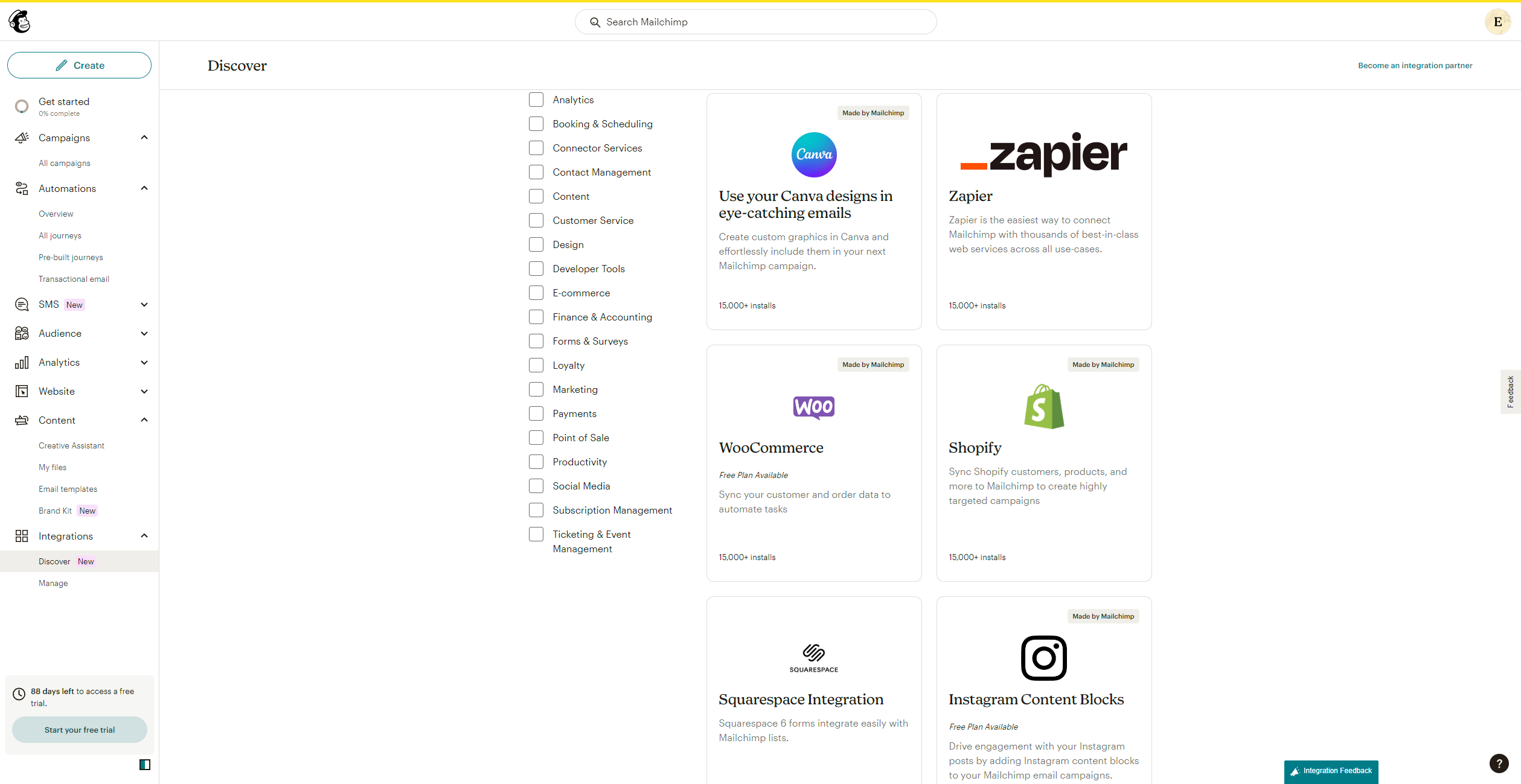 integrations