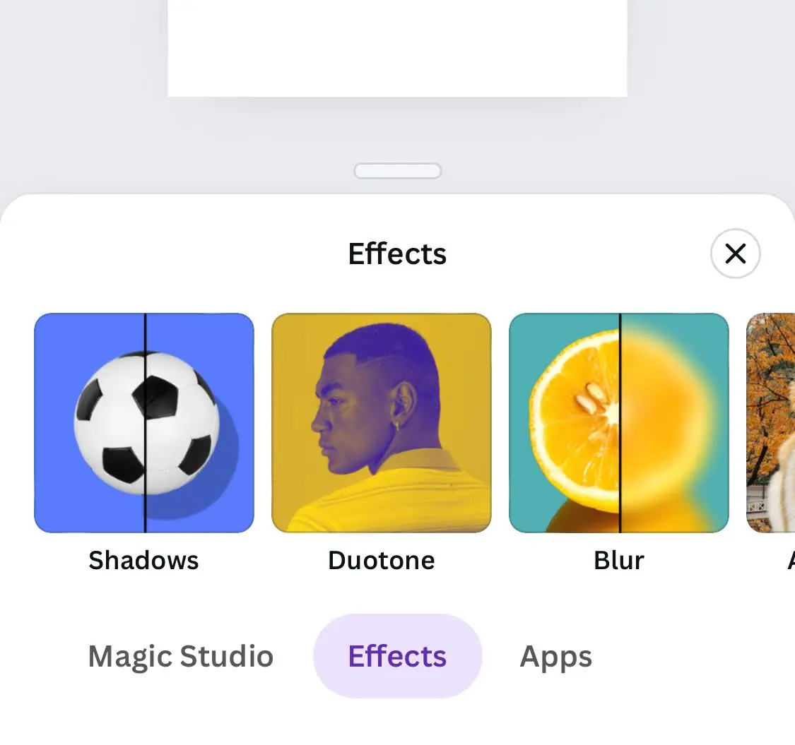 Canva Iphone Effects