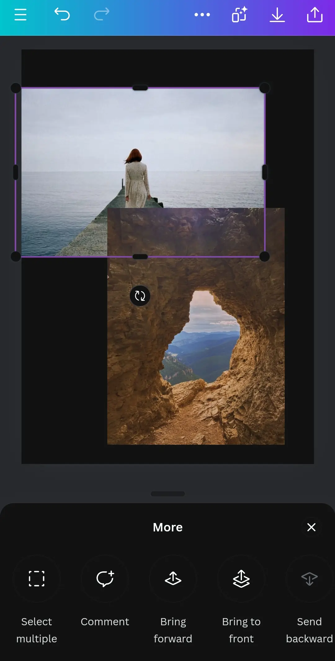 Android Canva Position 2