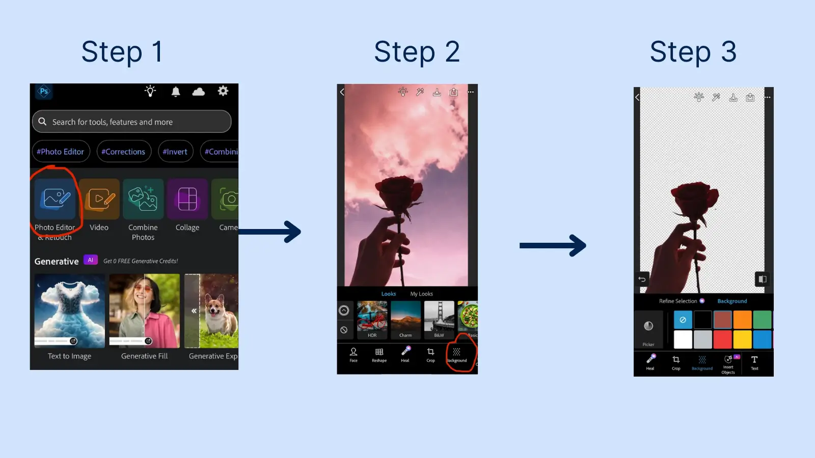 How to remove background from image with Photoshop