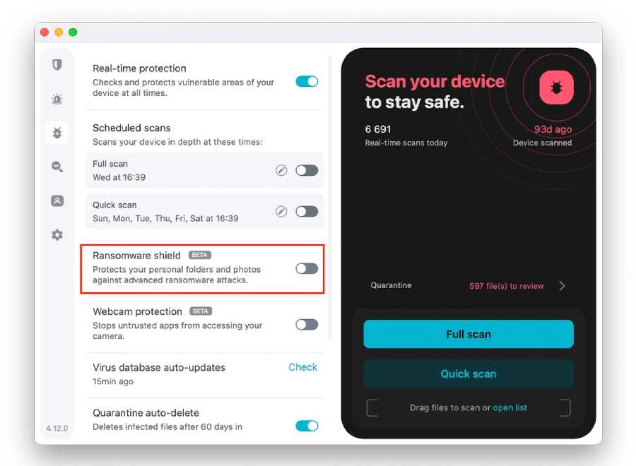 Ransomware protection