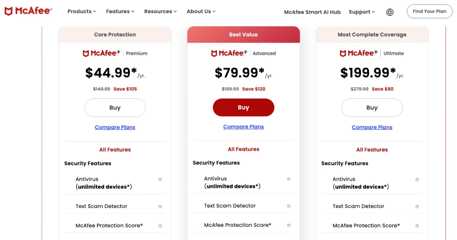 Pricing Boxes