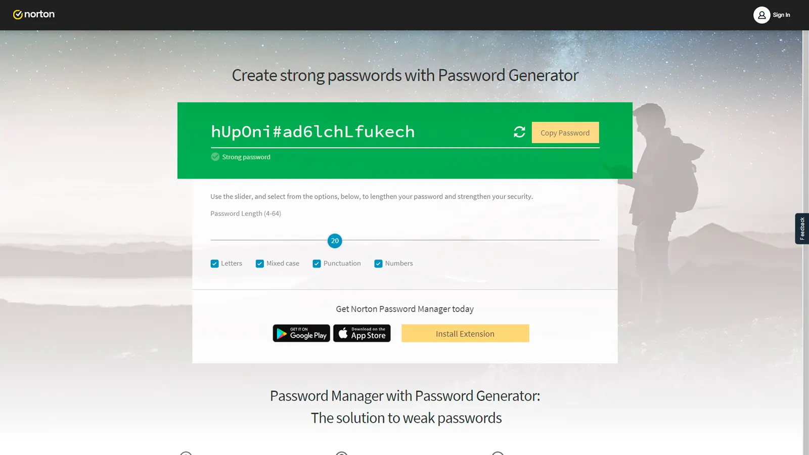 Automatic Password Generation