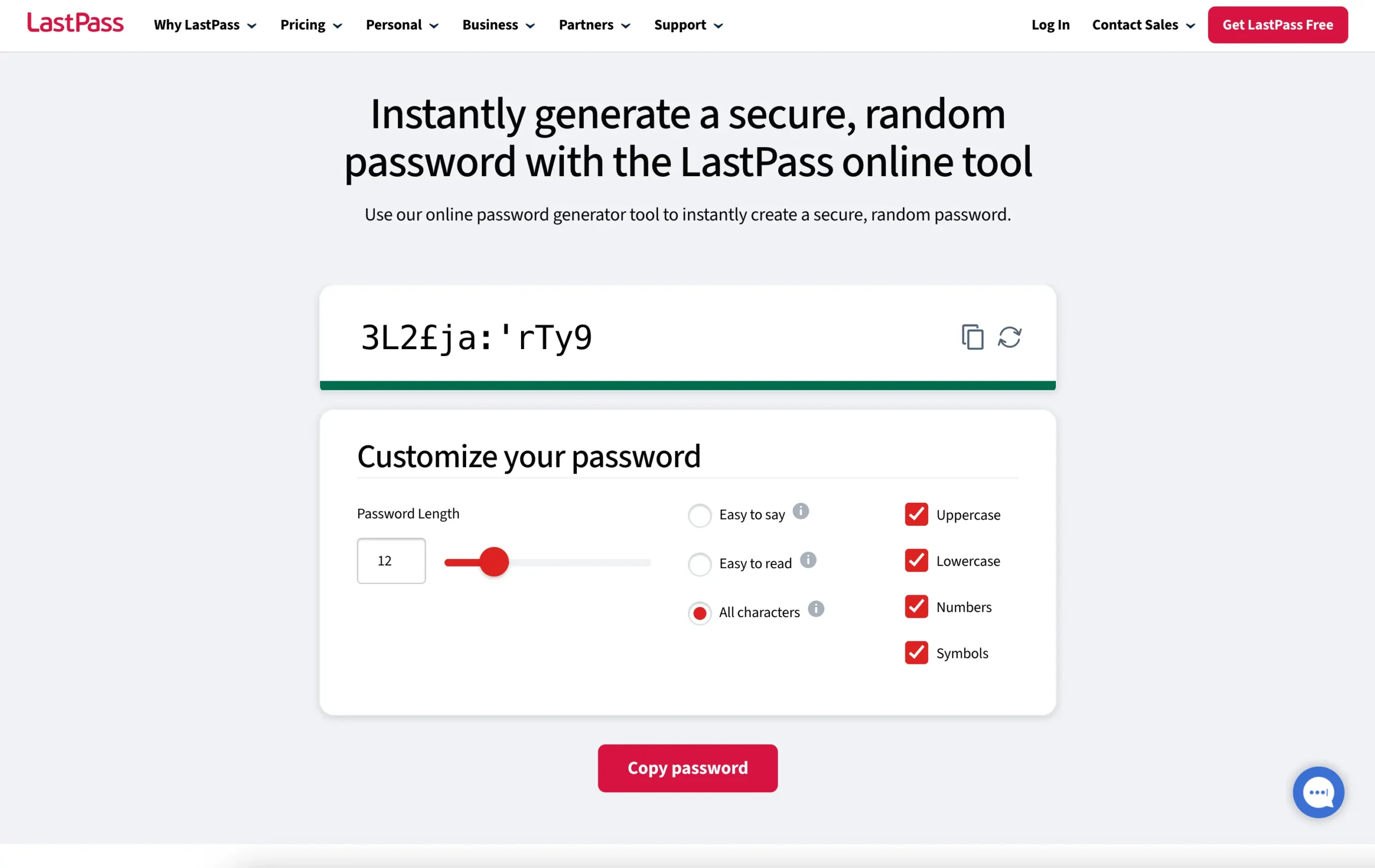 password generator