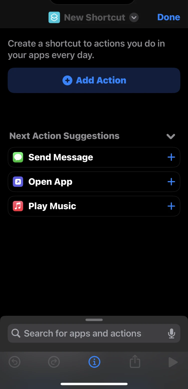 Apple Photo Search Bar