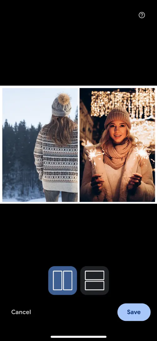 Google Photos Collage Grid
