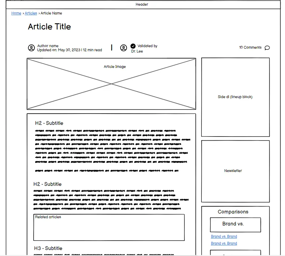 UX Design Example