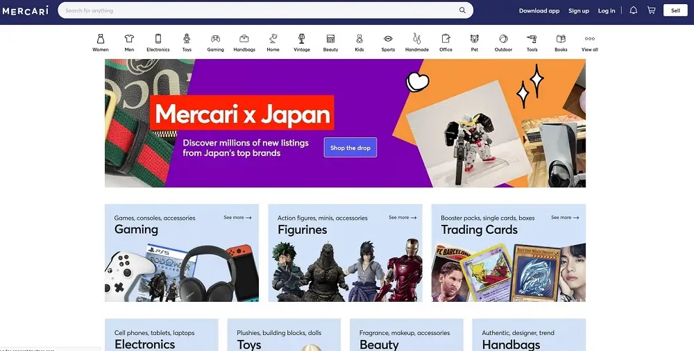 Mercari – Best for Selling Almost Anything