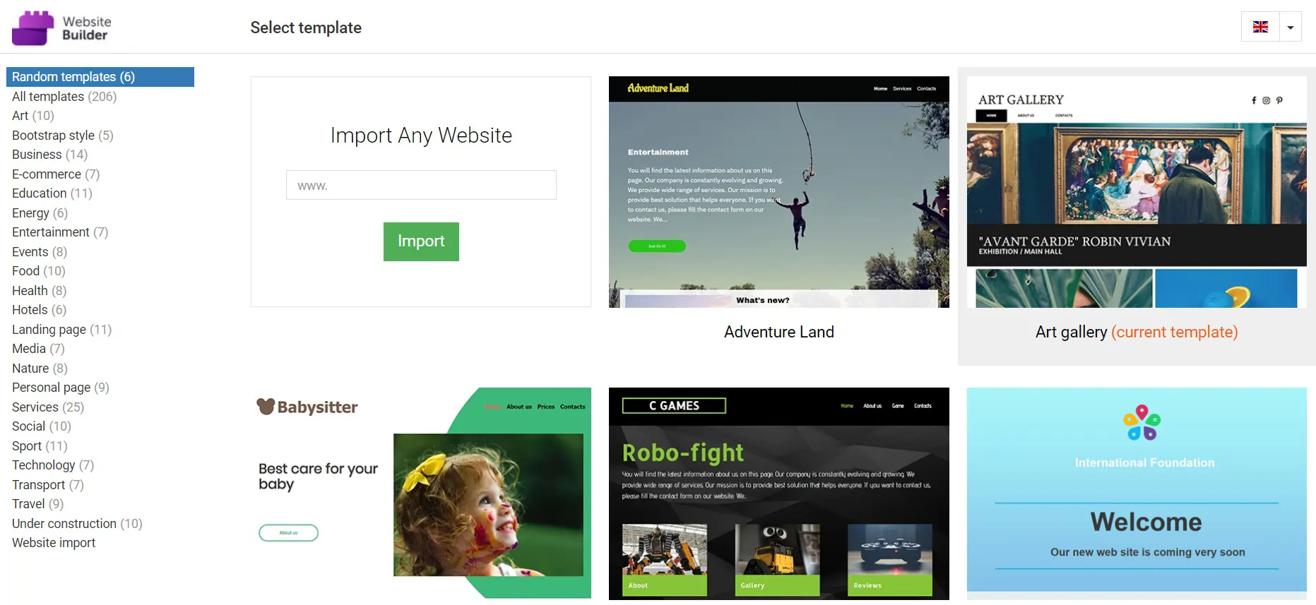 Namecheap Website Builder
