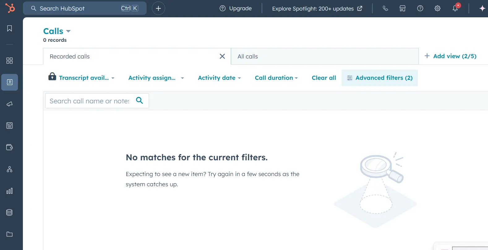 hubspot current filters