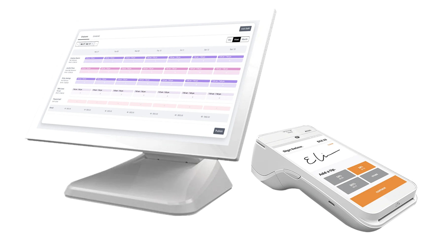 Pinpoint merchants POS