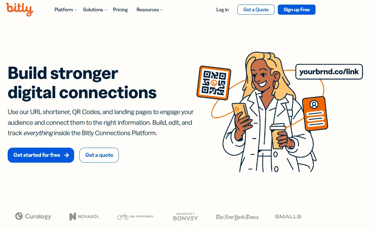 bitly URL shortener