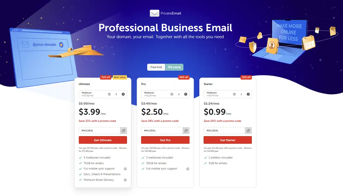Namecheap Professional Business Email