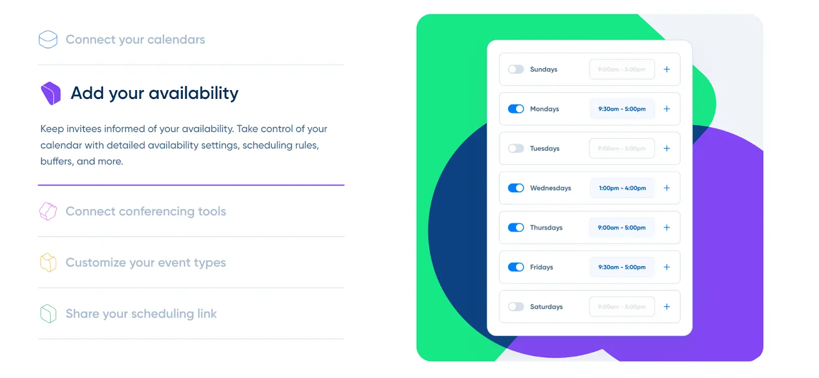 calendly availability