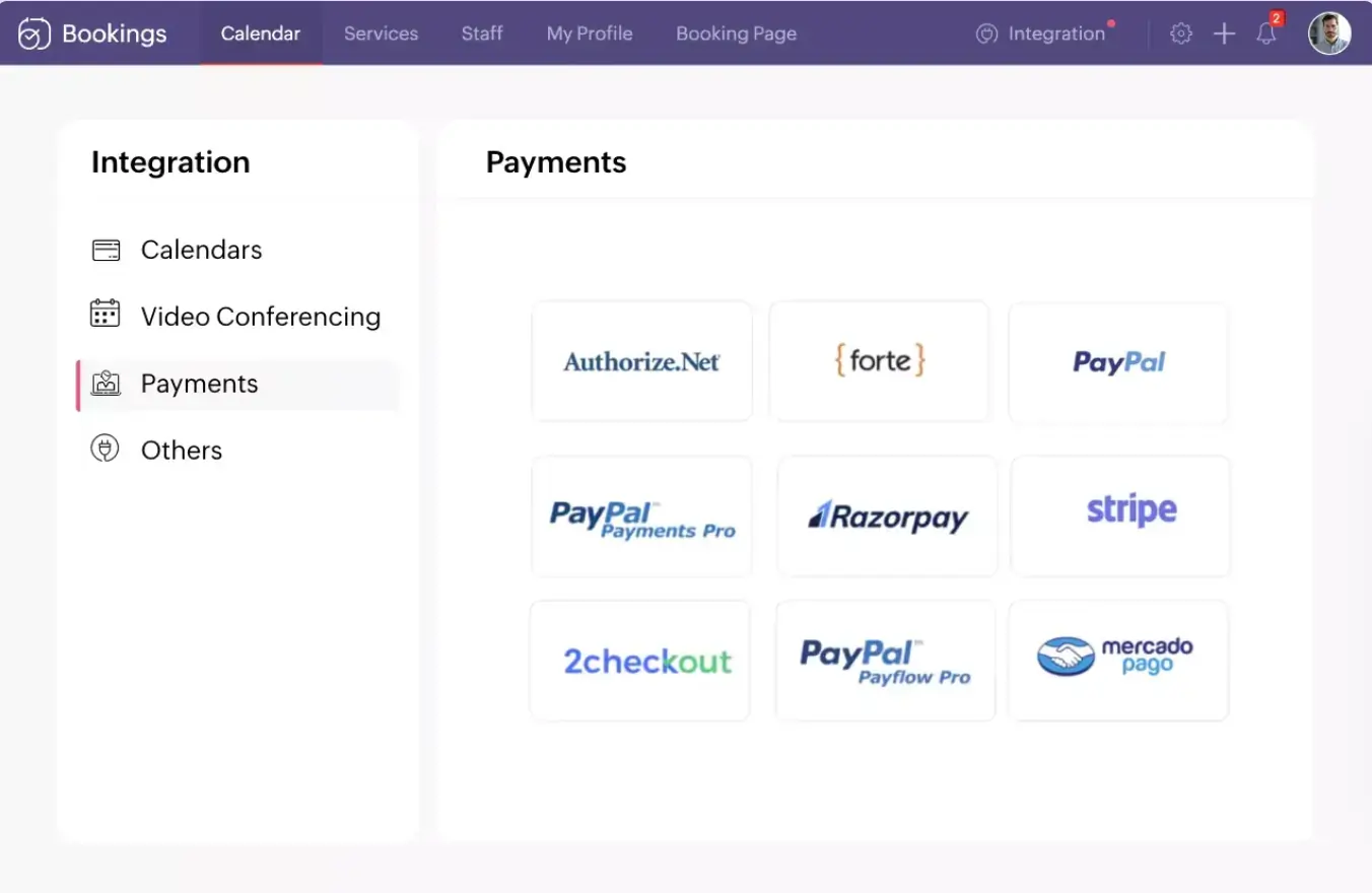 zoho Payment Collection