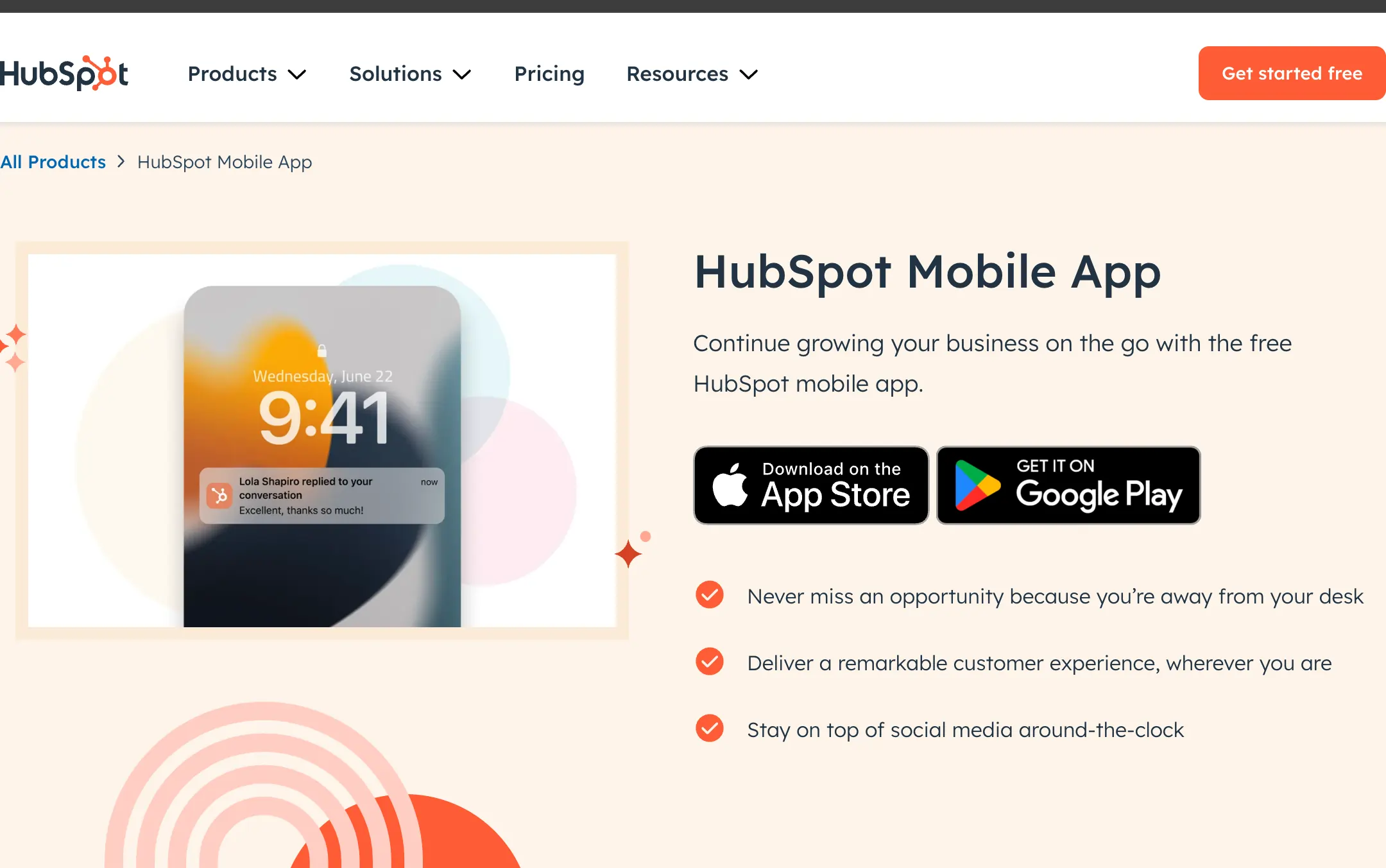 HubSpot Multi-platform access