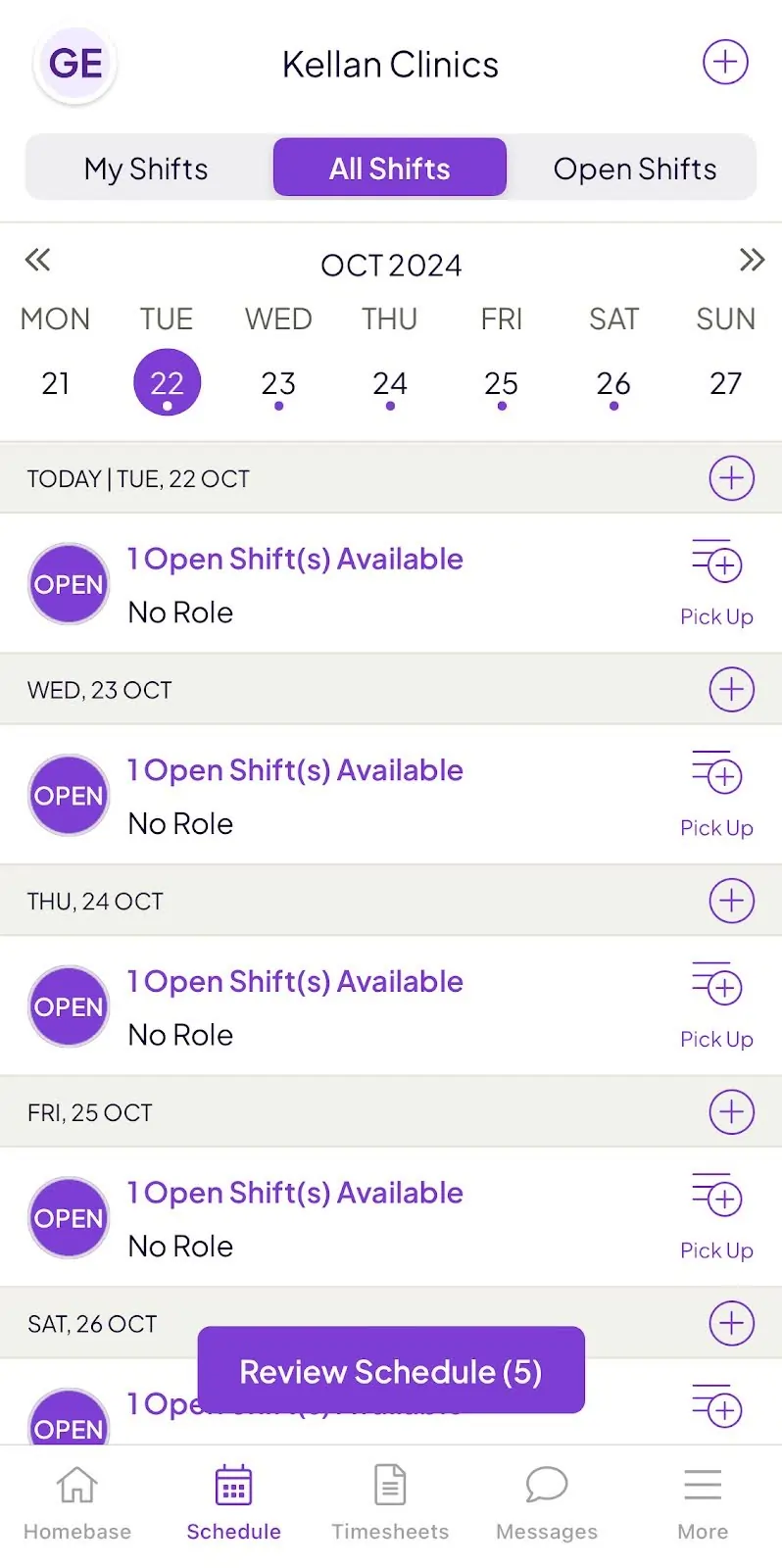 homebase mobile access