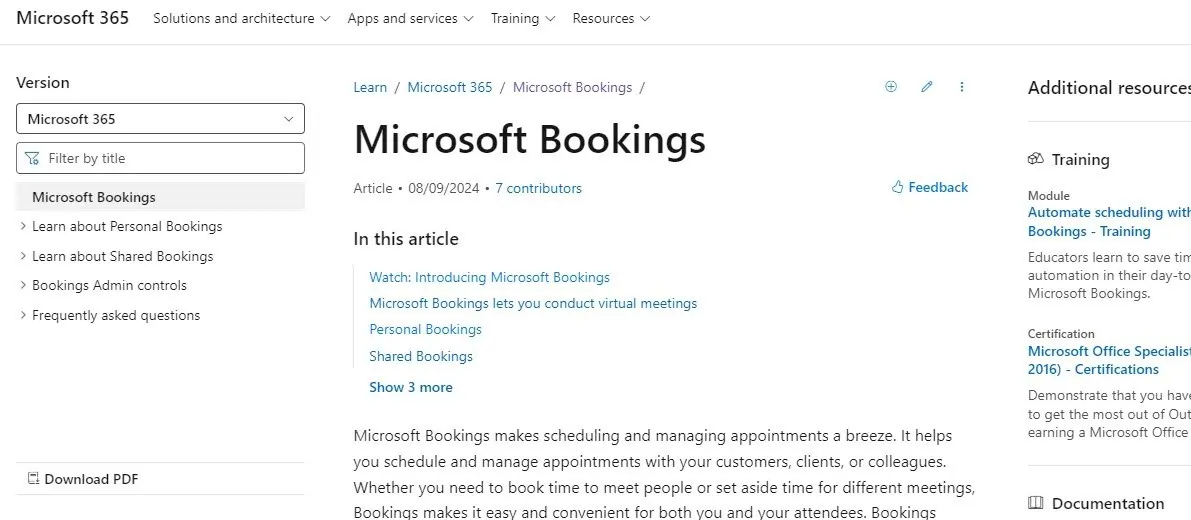 microsoft booking support center