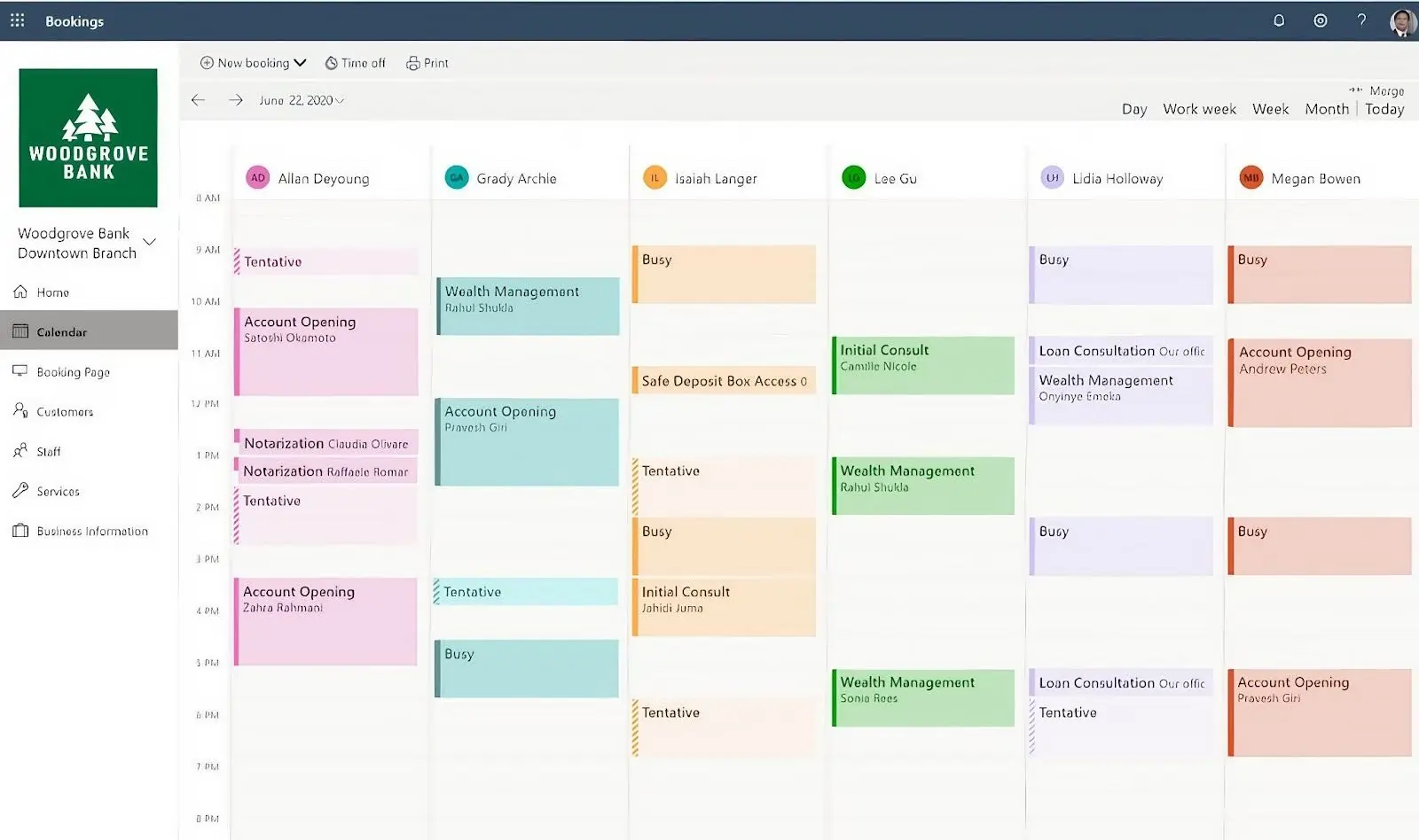 microsoft booking calendar sync