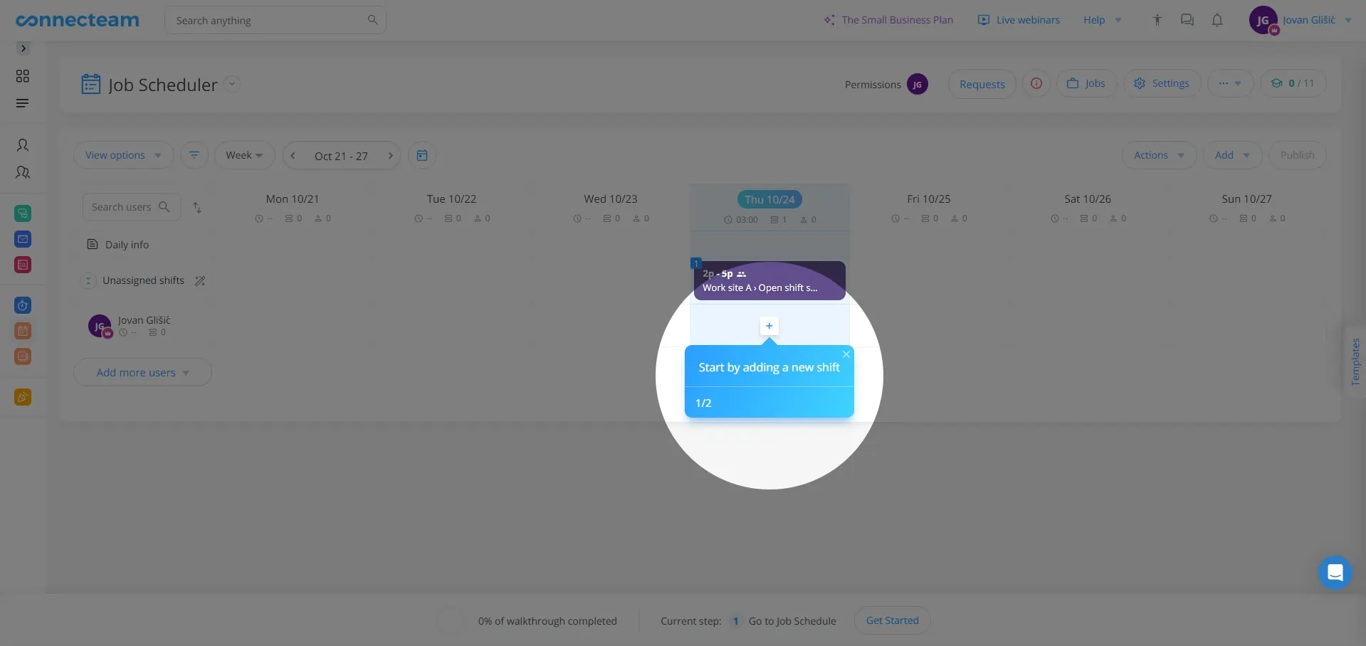 Connecteam Scheduler