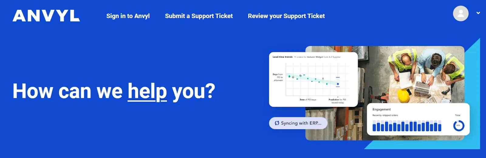 anvyl support