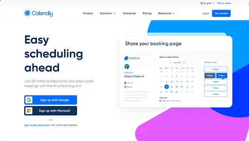 Calendly Scheduling tool