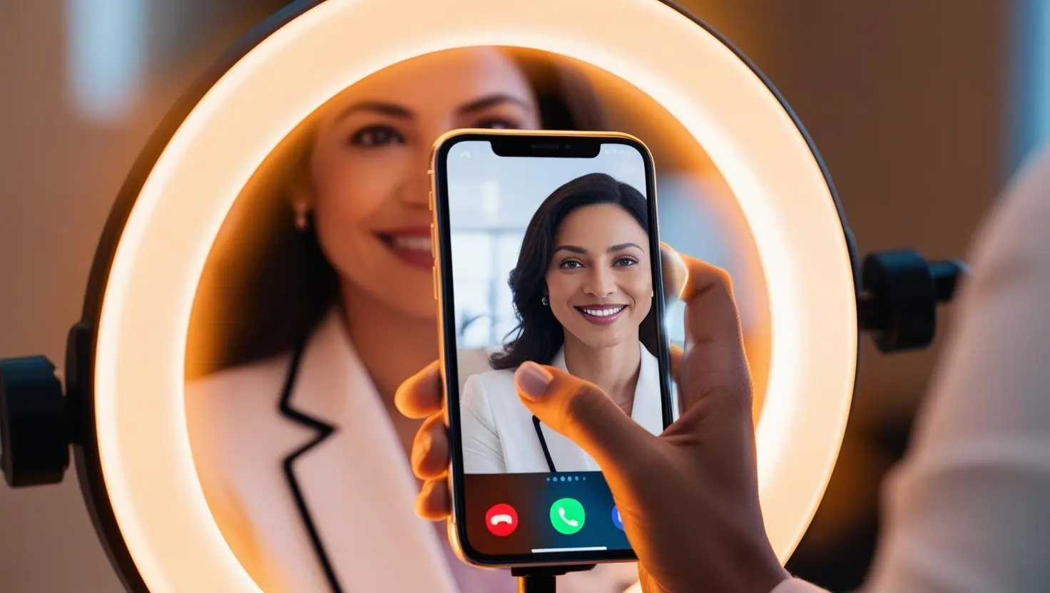 ring light influencer
