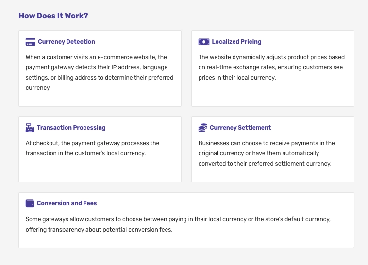 Payment nerds multi currency