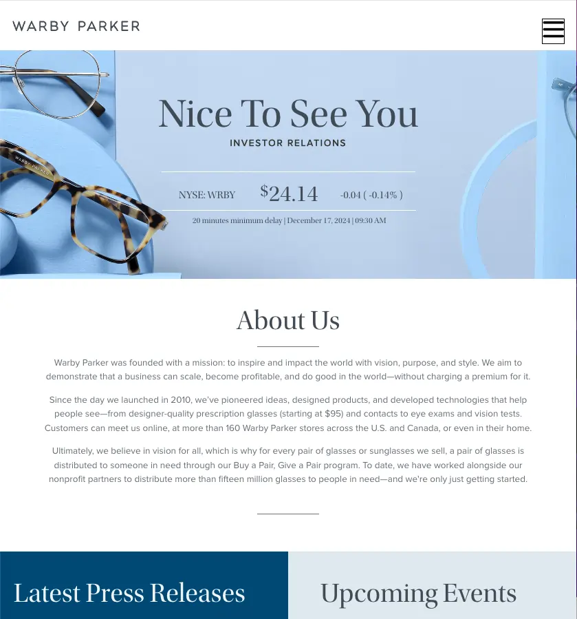 Warby Parker