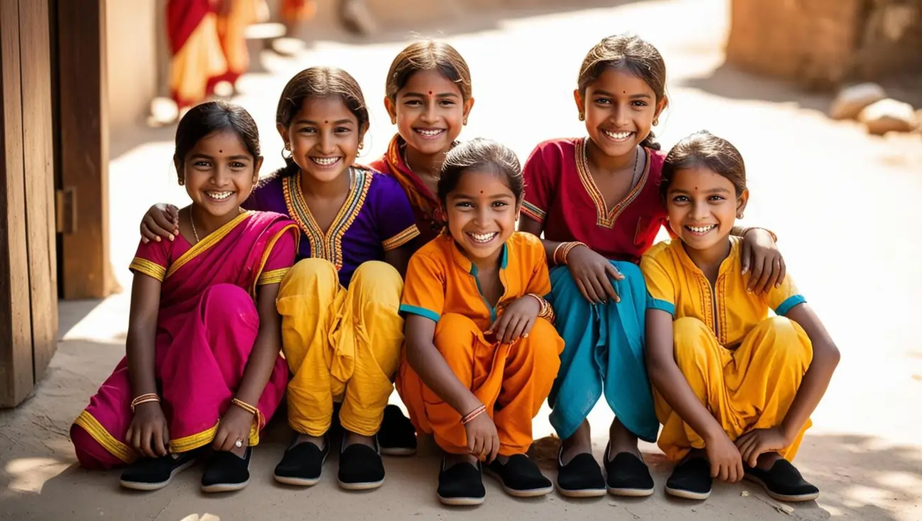 kids in India