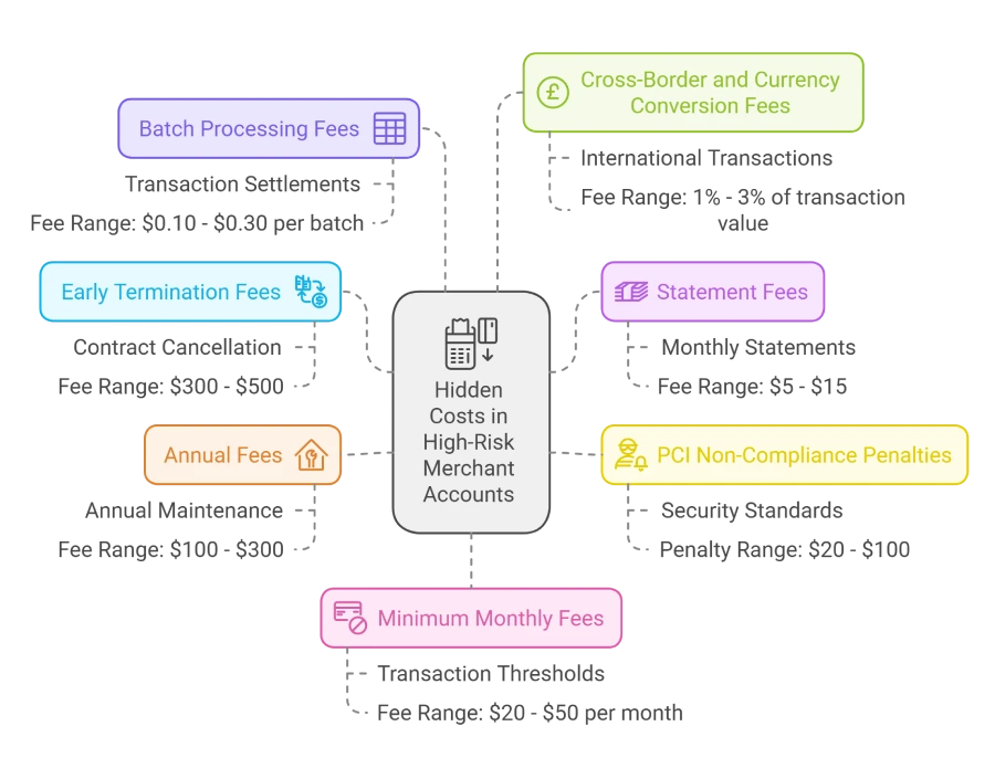 Hidden costs in High-Risk Merchants