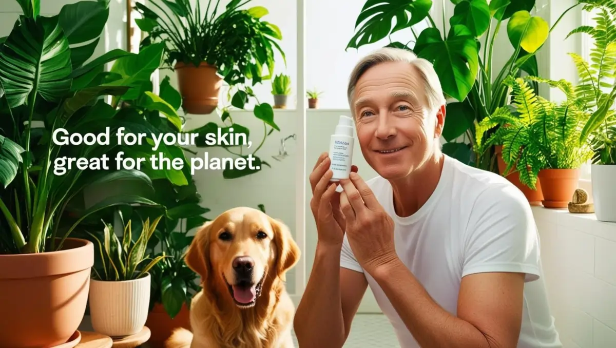 Organic skincare campaign