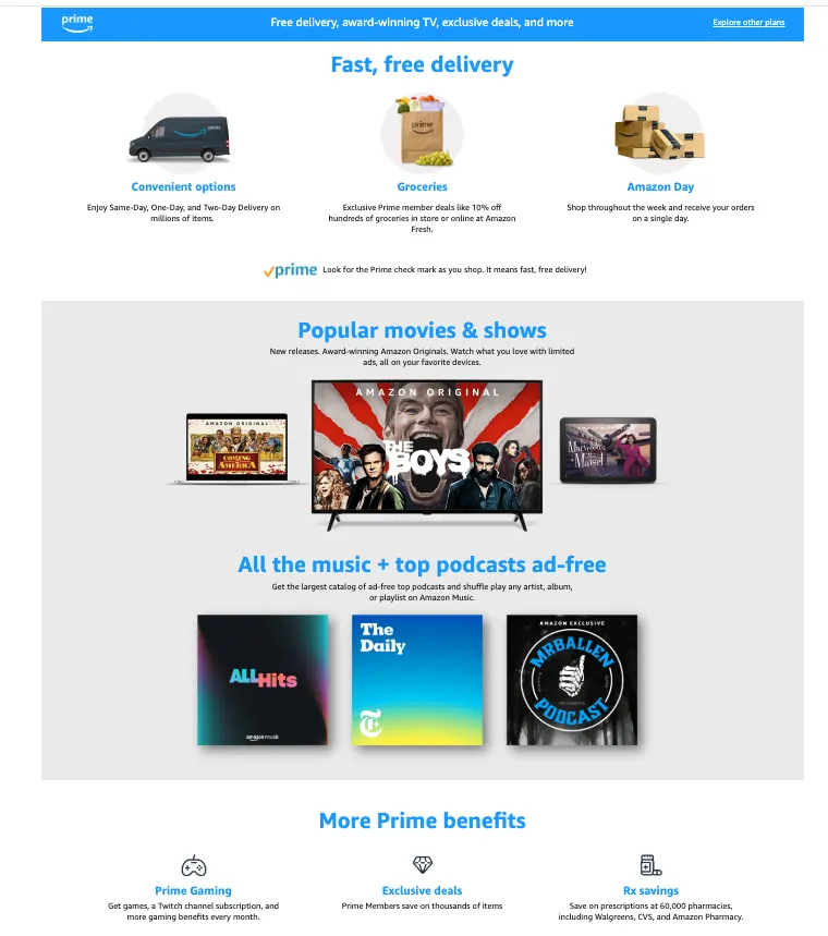 Amazon Prime bundle