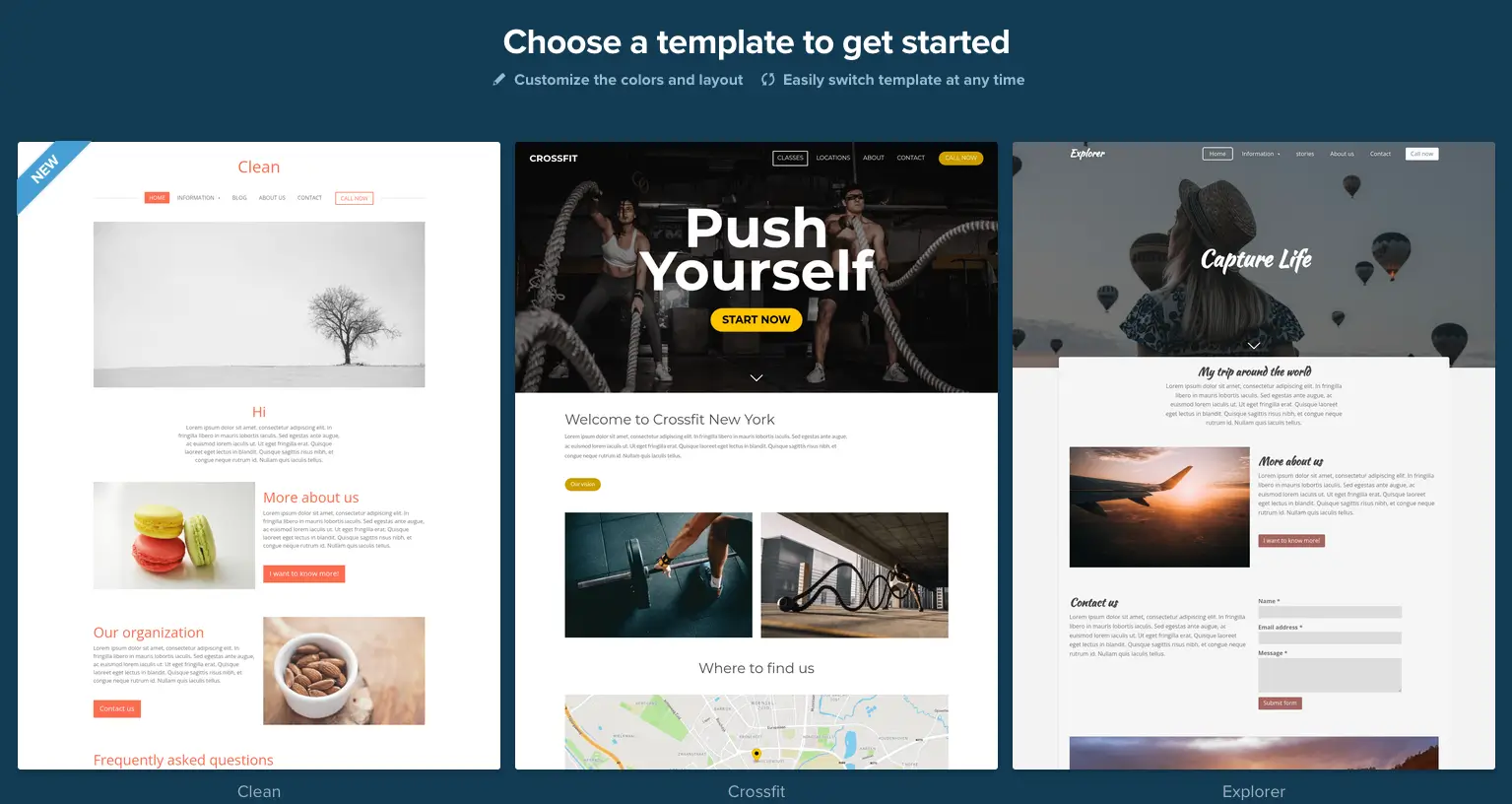 webador portfolio