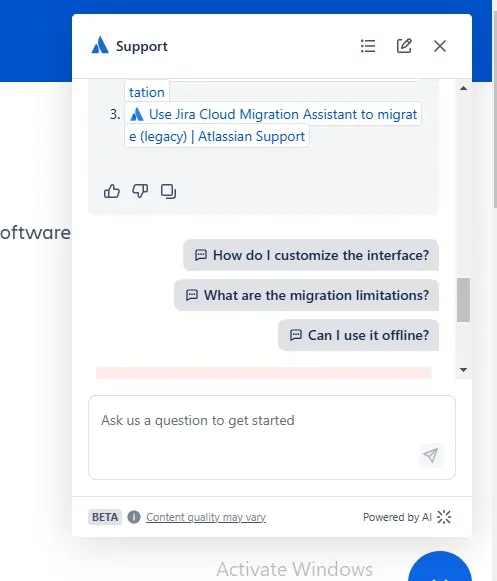 Jira live chat