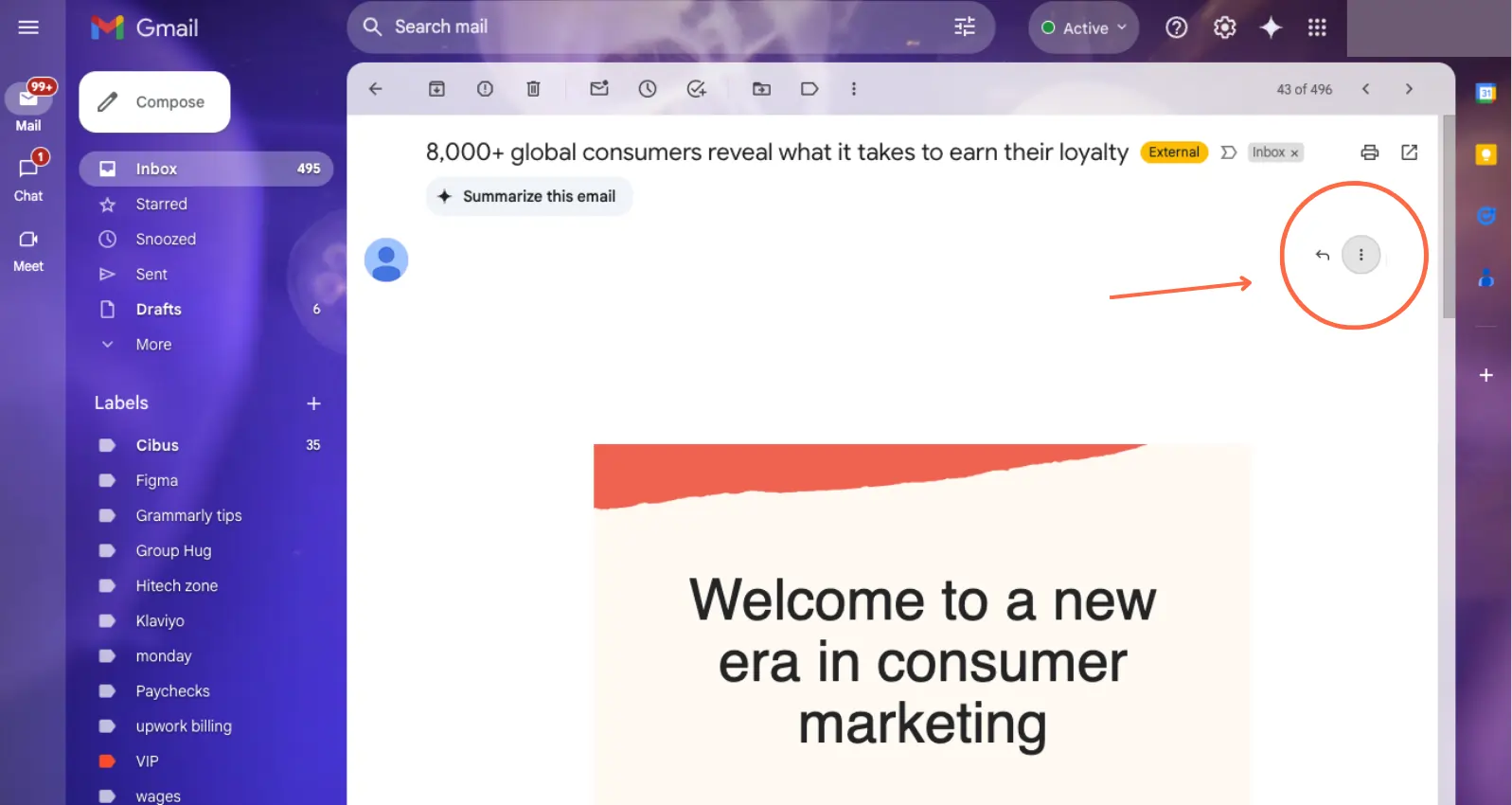 Block on gmail 