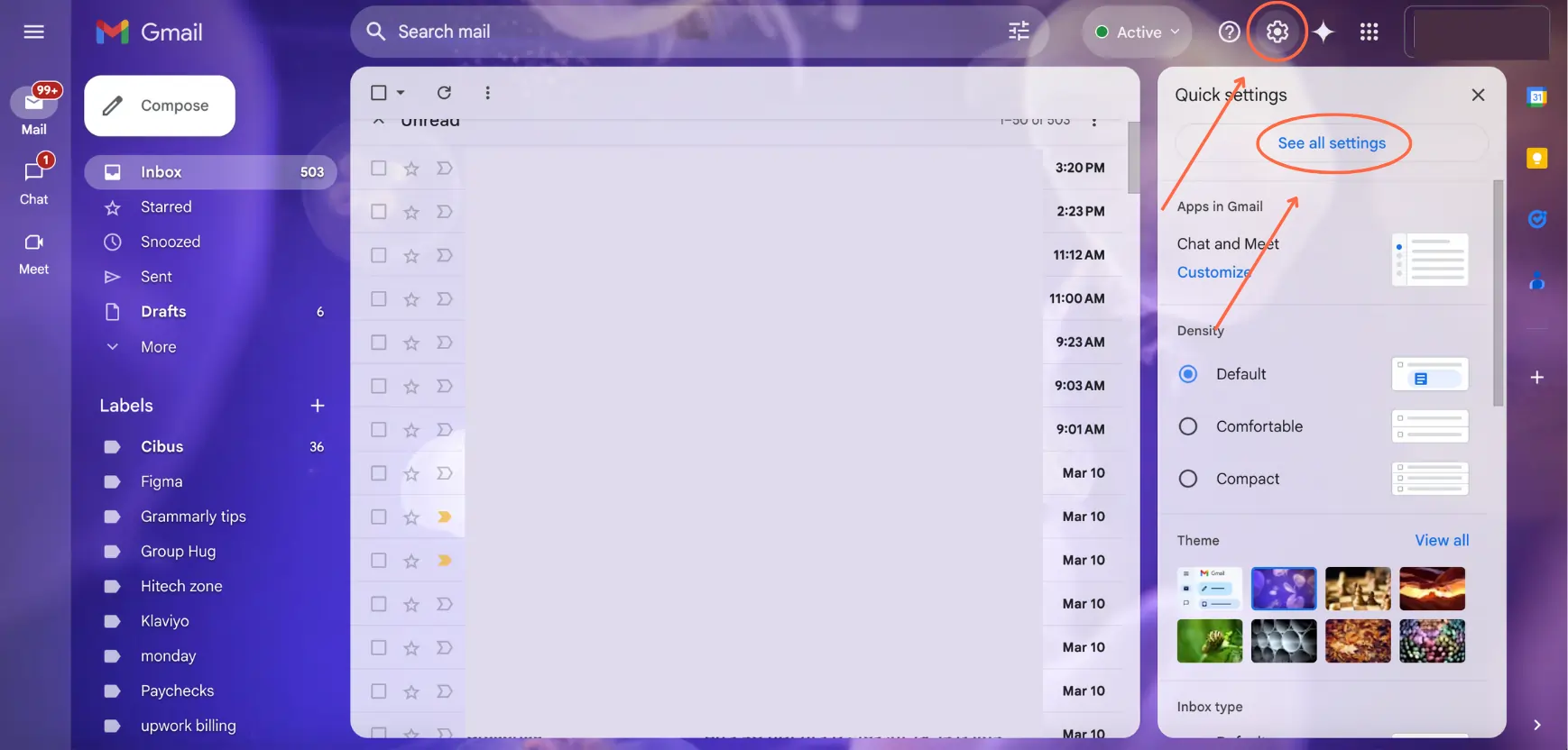 Gmail filter 1
