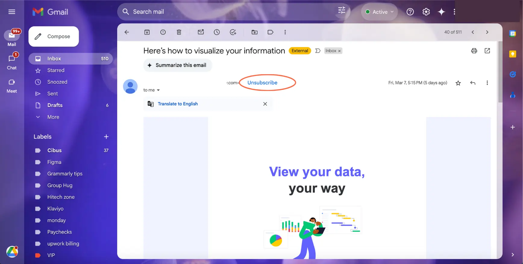 Gmail unsubscribe 1