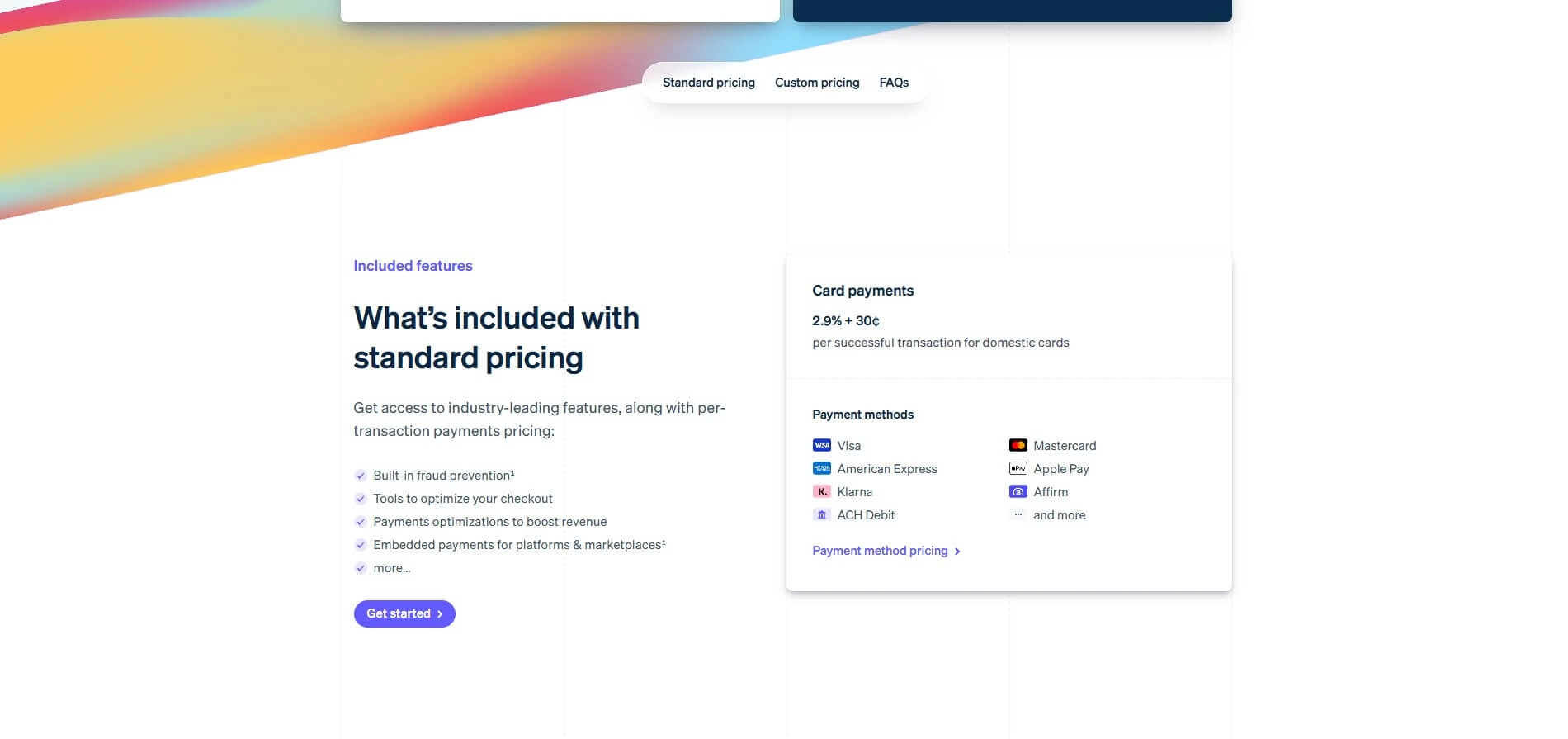 stripe plans and pricing