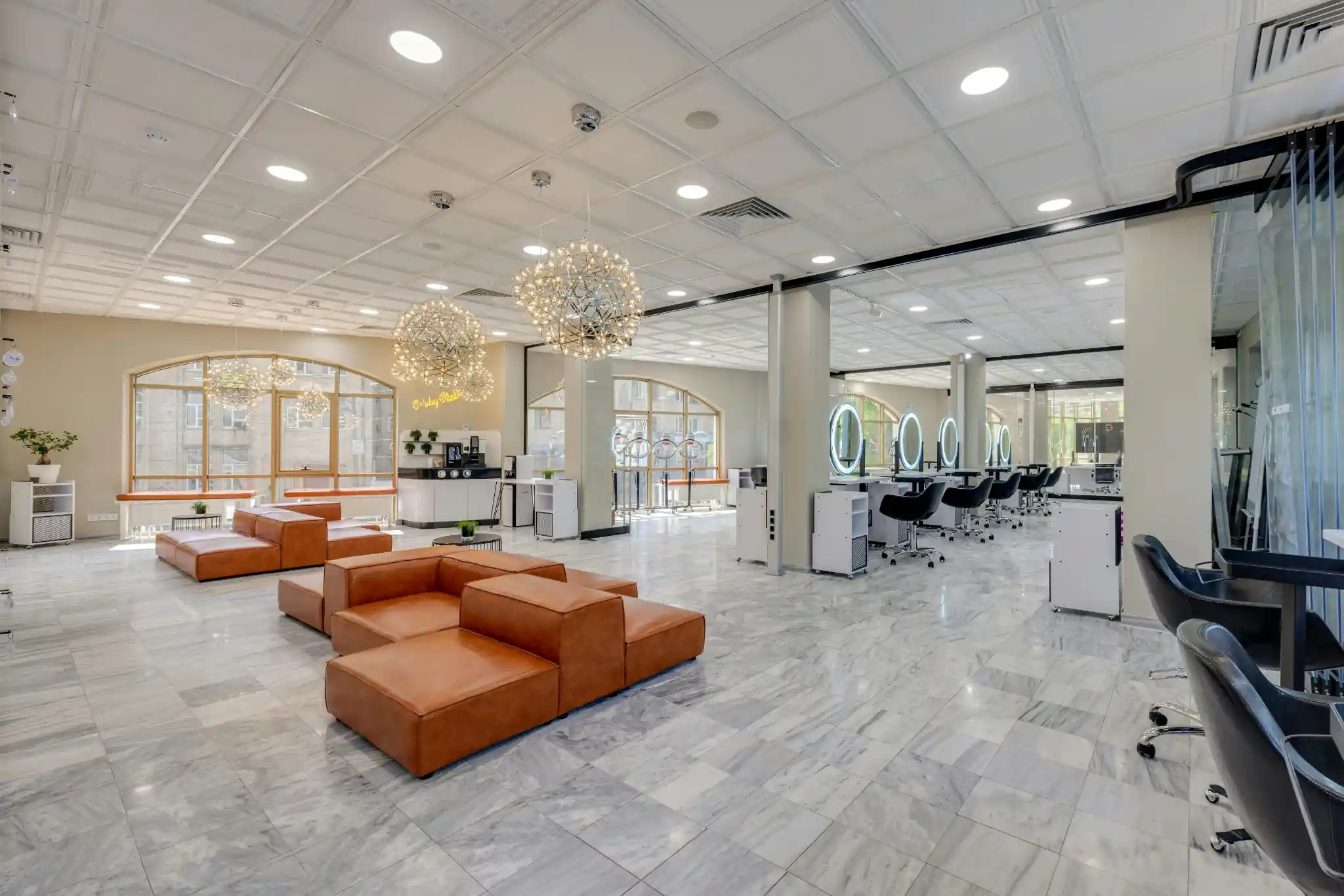 high-end beauty salon 